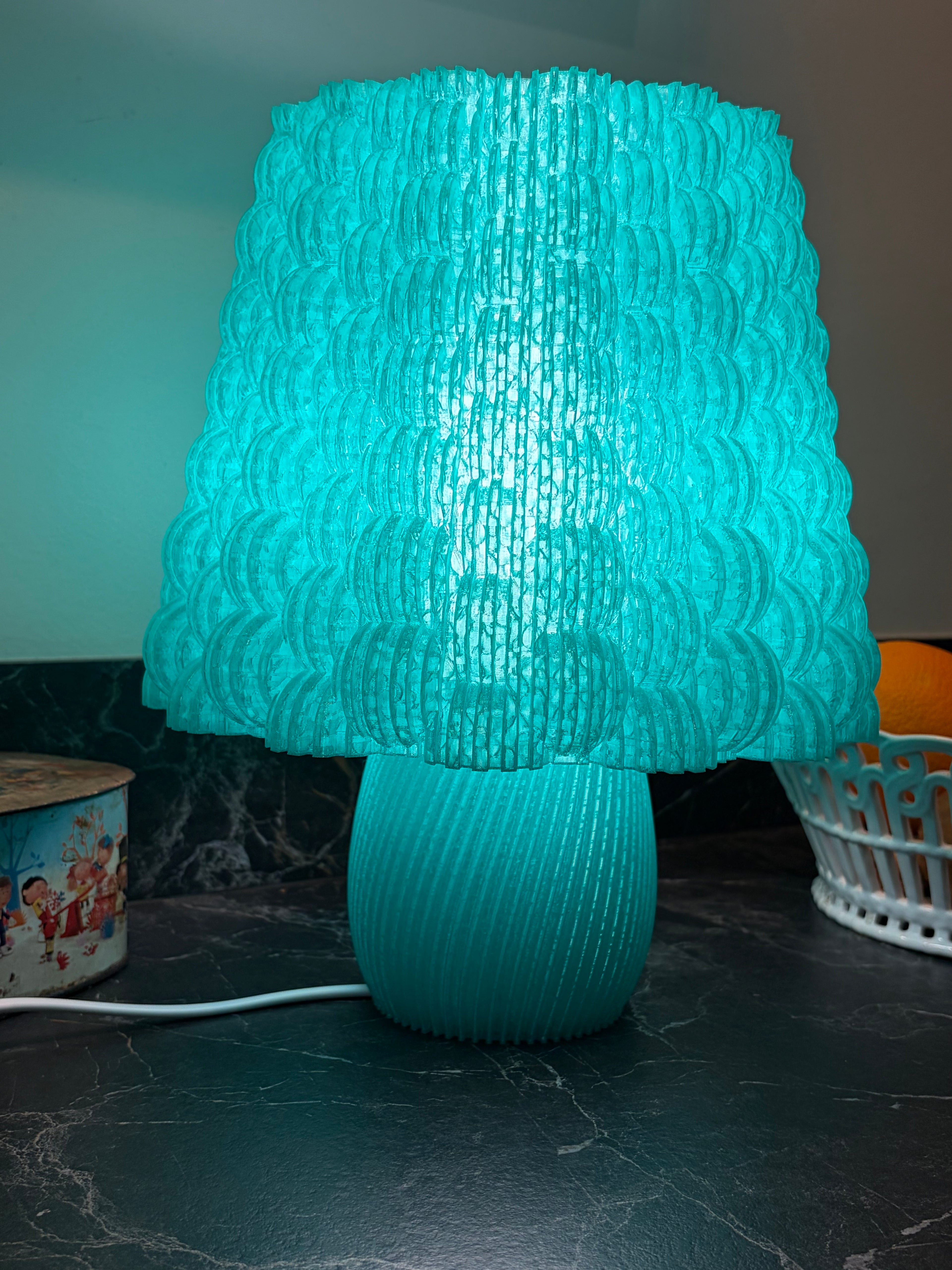Lampe lumibubble vert émeraude
