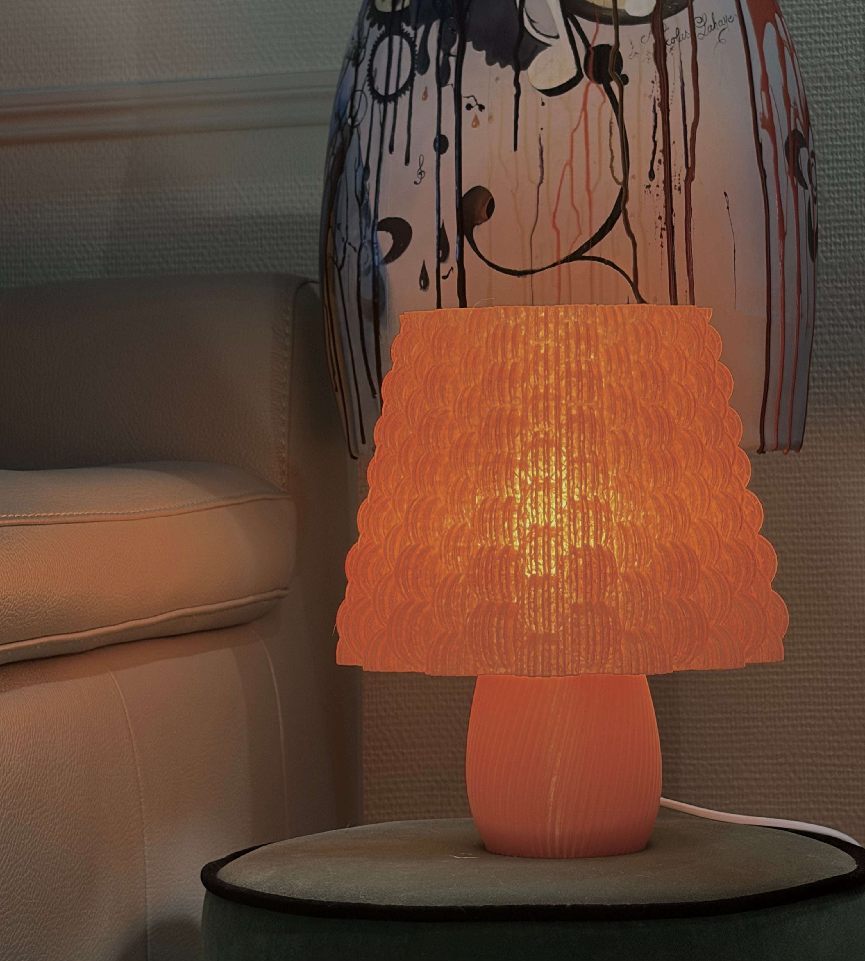 Lampe lumibubble Mandarine